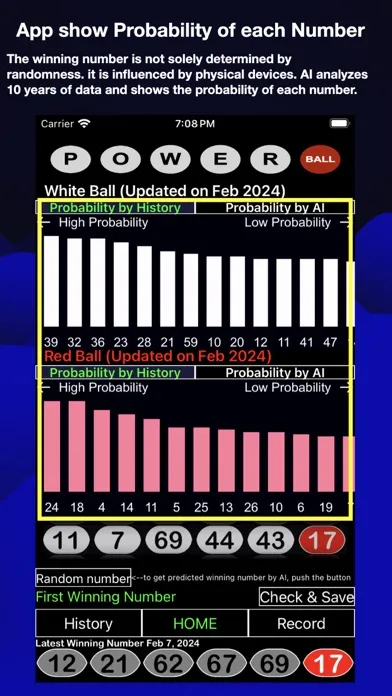 Powerball Analyzer স্ক্রিনশট