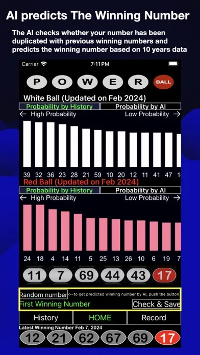 Powerball Analyzer স্ক্রিনশট