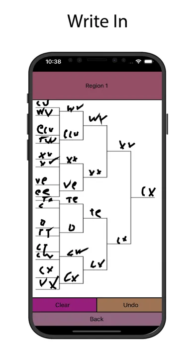Captures d'écran de BasketBall Tournament Bracket