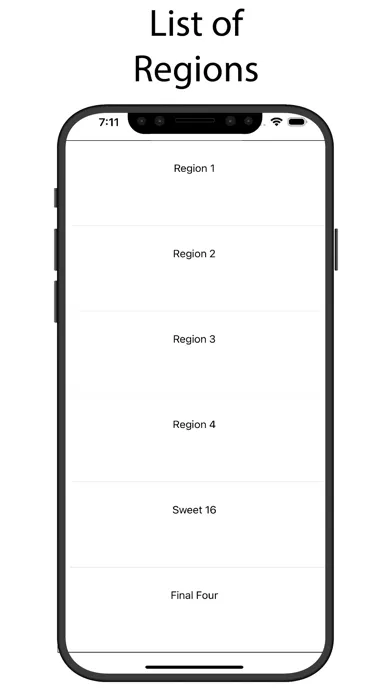 Captures d'écran de BasketBall Tournament Bracket