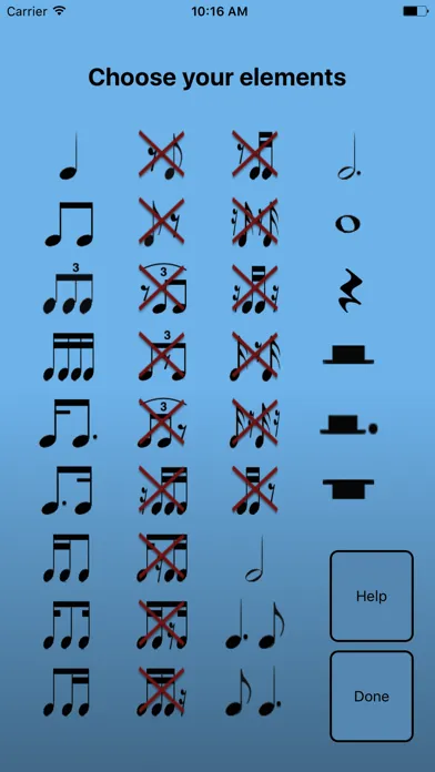 تصاویر Rhythmic dictation trainer