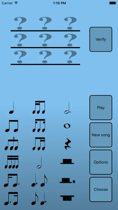 تصاویر Rhythmic dictation trainer