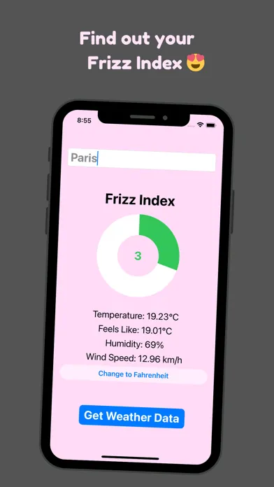 Frizz - Hair Forecast Screenshots