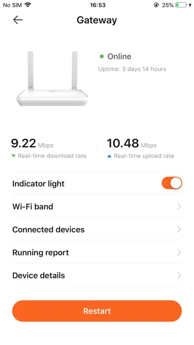 ภาพหน้าจอของ UConnected
