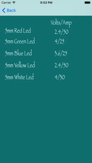 iLEDs Calculate Screenshots
