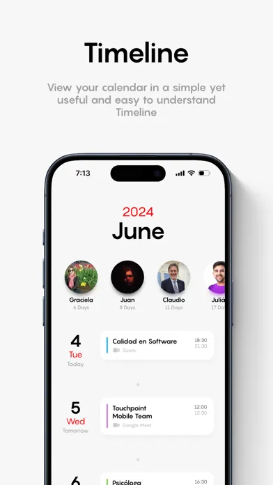 صور Dey: Minimal Calendar