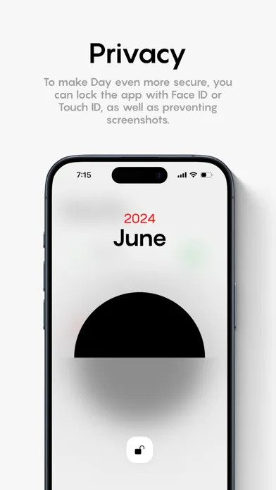 صور Dey: Minimal Calendar