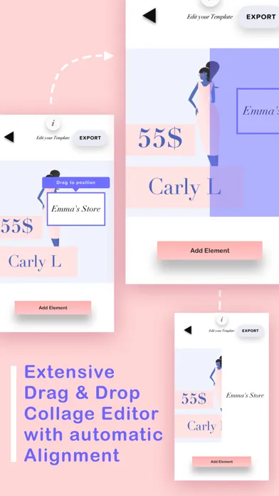 Ảnh chụp màn hình của LuLa Consultant Collage Maker BTQE