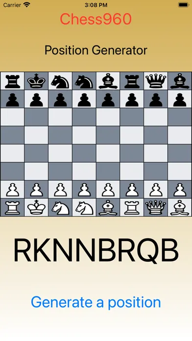 Chess960 - Generate Position应用截图