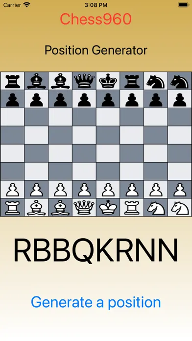 Chess960 - Generate Position应用截图
