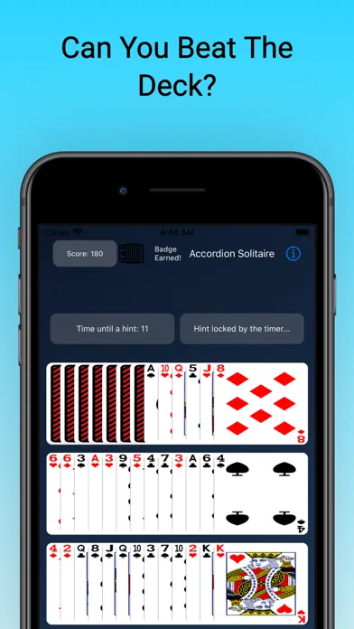 Capturas de pantalla de Accordion Solitaire