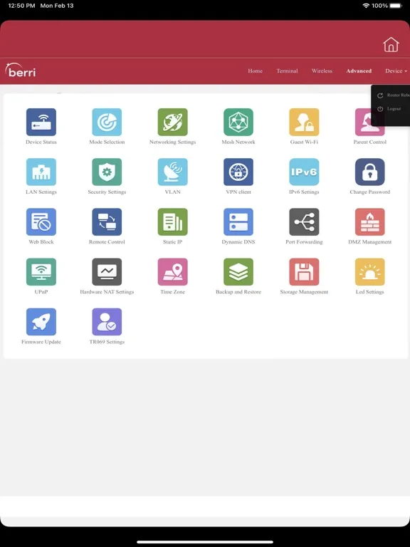 Capturas de pantalla de Berri iPad