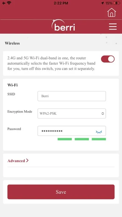 Capturas de pantalla de Berri