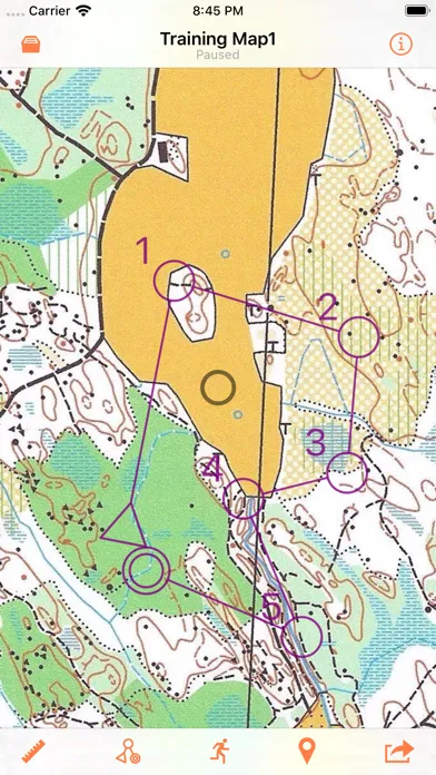 Orienteering Companion Ekran Görüntüleri
