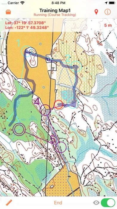 Orienteering Companion Ekran Görüntüleri