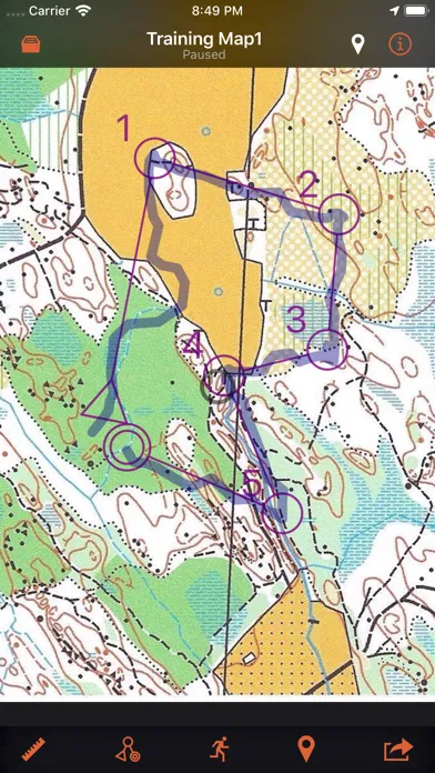 Orienteering Companion Ekran Görüntüleri
