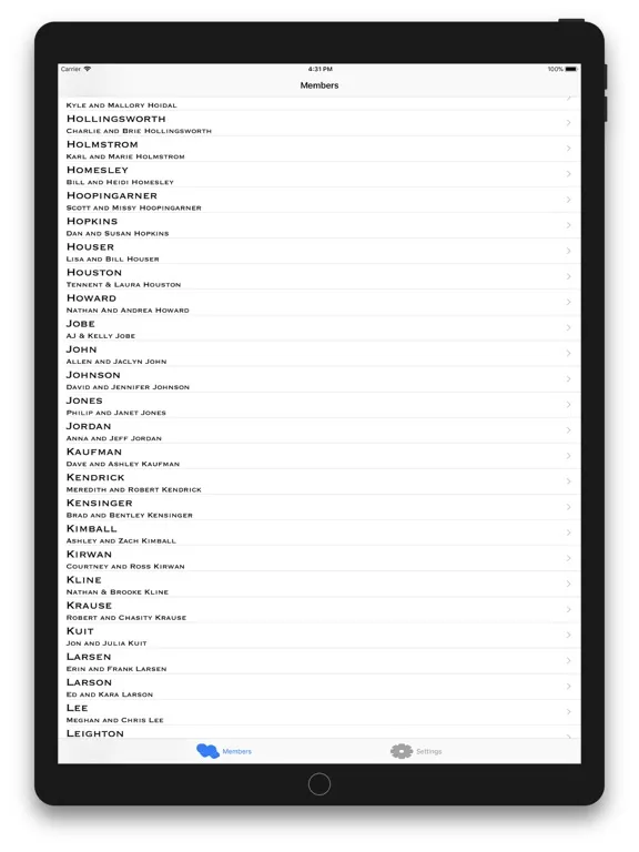 BWE Signin iPad 应用截图