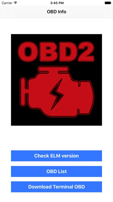 Elm327 OBD Info স্ক্রিনশট
