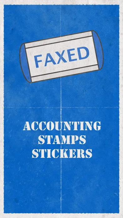 Captures d'écran de Accounting Stamps Stickers