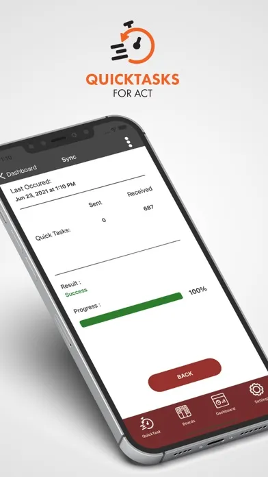 QuickTasks Mobile स्क्रीनशॉट