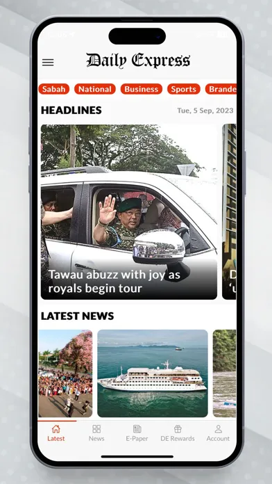 تصاویر Daily Express Malaysia
