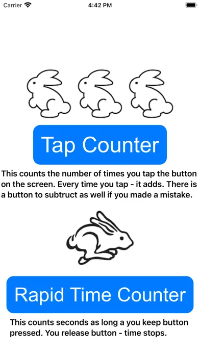 Bunny Counter 스크린샷