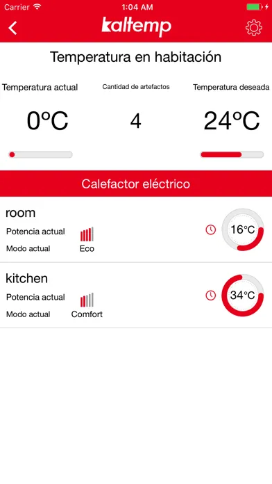 KALTEMP CONVECTOR سکرین شاٹس