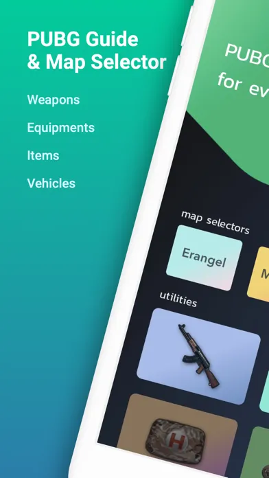 PUBG Guide - Map Selector应用截图