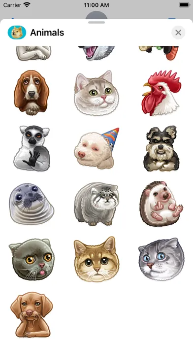 Screenshot di Animal-Stickers