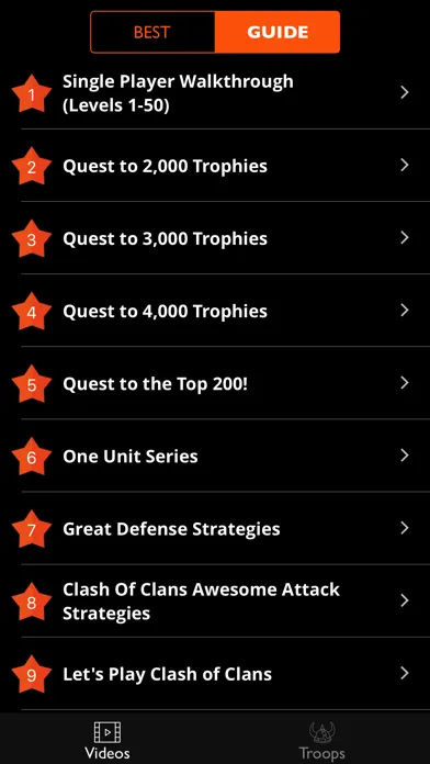 Gems Guide for Clash of Clans. स्क्रीनशॉट