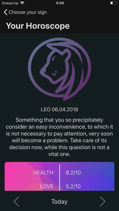 Captures d'écran de Horoscope Lexa Discover Future