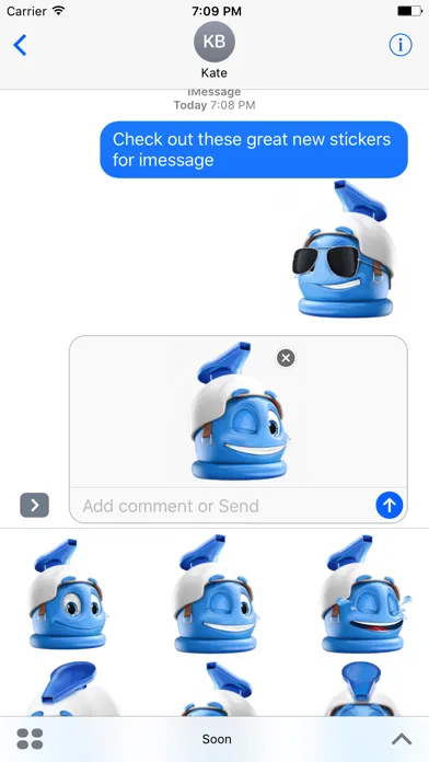 Soon - Stickers for iMessage স্ক্রিনশট