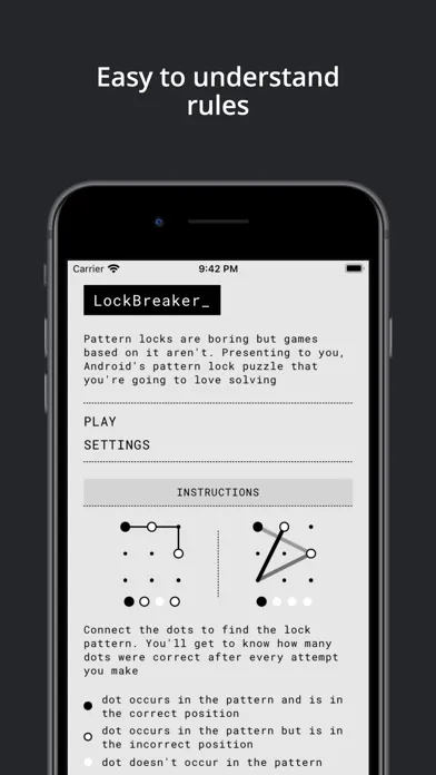 Скриншоты Lock Breaker: Pattern Matching