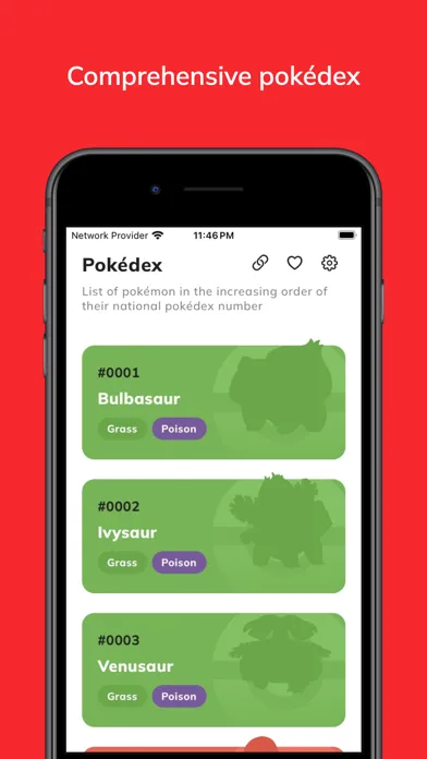 Pokebook: The #1 Species Guide سکرین شاٹس