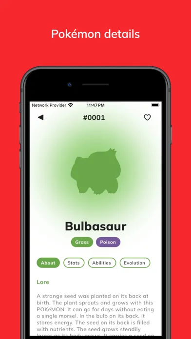 Pokebook: The #1 Species Guide سکرین شاٹس