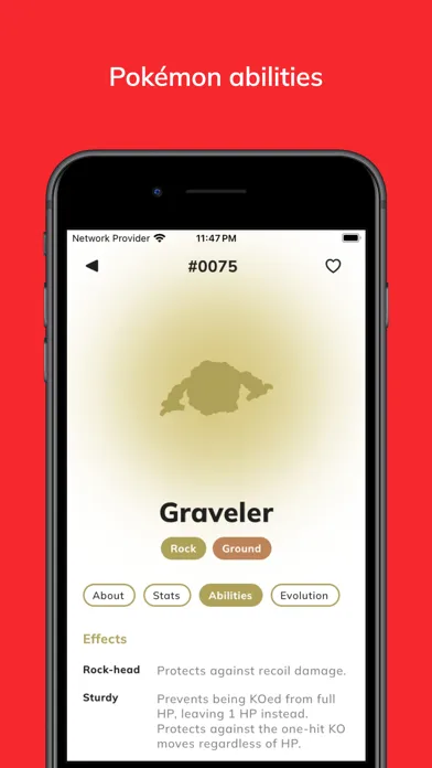Pokebook: The #1 Species Guide سکرین شاٹس