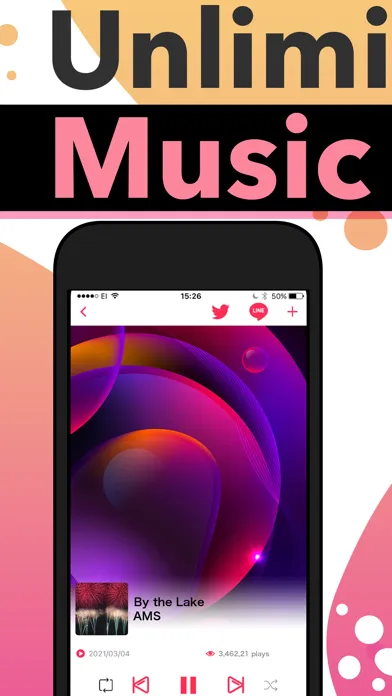 Tangkapan layar Music Videos - Stream Player