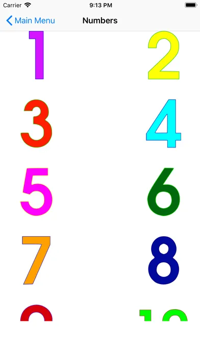 ภาพหน้าจอของ Kazakh Numbers, Shapes Colors