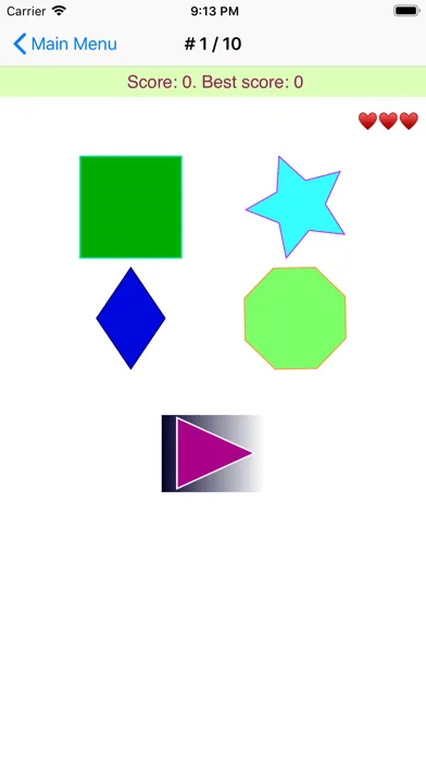 ภาพหน้าจอของ Kazakh Numbers, Shapes Colors