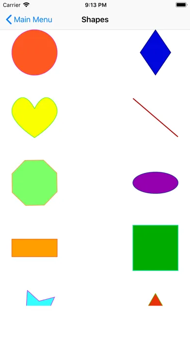 ภาพหน้าจอของ Kazakh Numbers, Shapes Colors