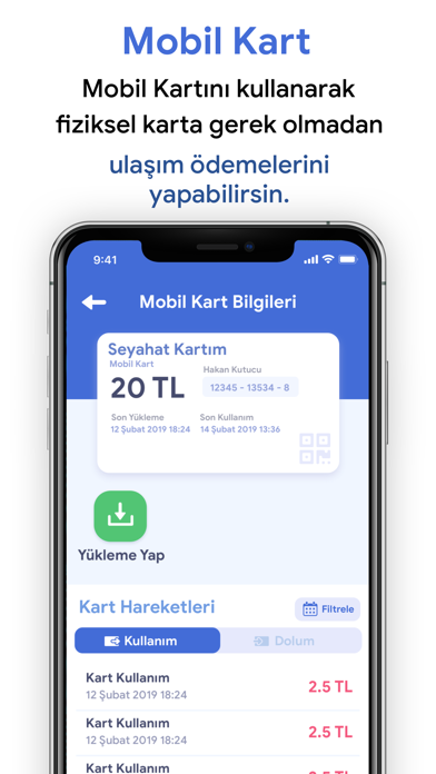 Kentkart应用截图