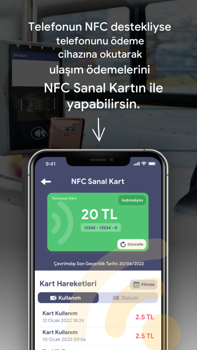 Kentkart应用截图
