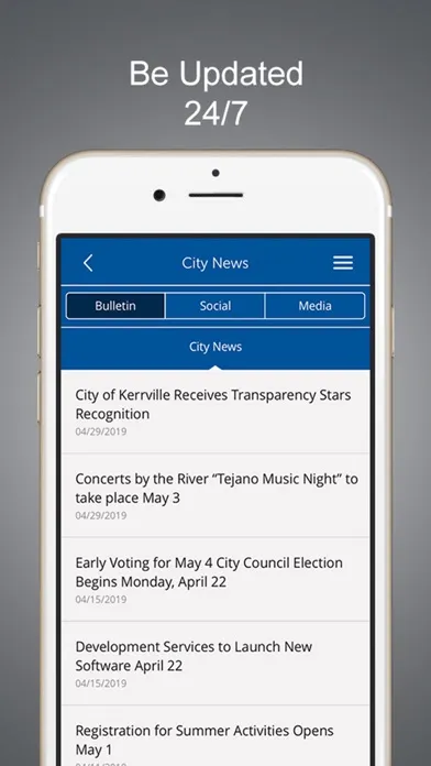 City of Kerrville 스크린샷