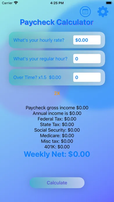 Paycheck Buddy Screenshots