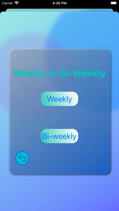 Paycheck Buddy Screenshots