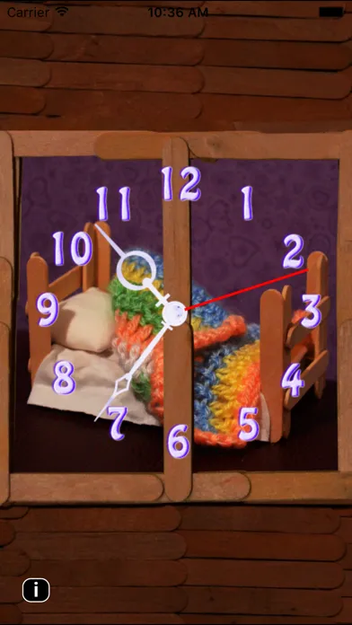 Tangkapan skrin KiddyClock