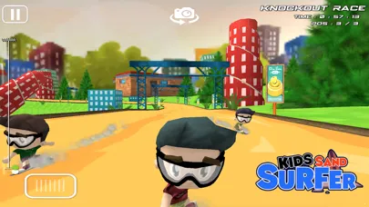 Kids Sand Surfer - 3D Kids Sand Surfer For Kids應用截圖