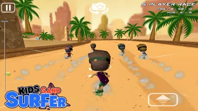 Kids Sand Surfer - 3D Kids Sand Surfer For Kids應用截圖
