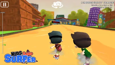 Kids Sand Surfer - 3D Kids Sand Surfer For Kids應用截圖