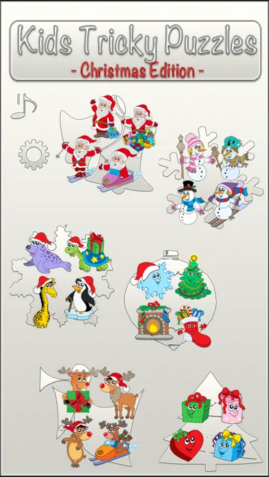 KidsTrickyPuzzles  -Puzzle Fun for Children CHRISTMAS EDITION- Screenshots